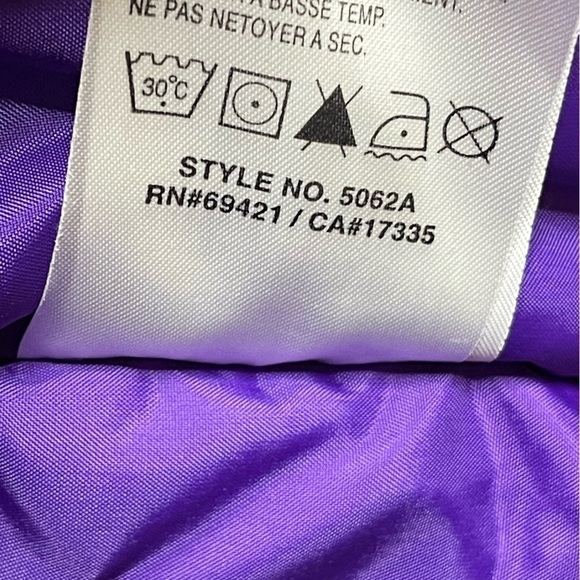 Reebok Minnesota Vikings Football Winter Coat Y2K - Picture 11 of 13